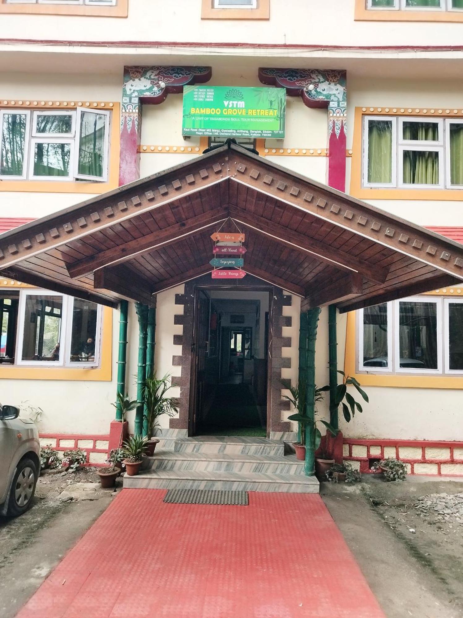 Bamboo Grove Hotell Gangtok Exteriör bild